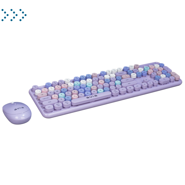 Клавиатуры AULA AC306 Purple-Colorful